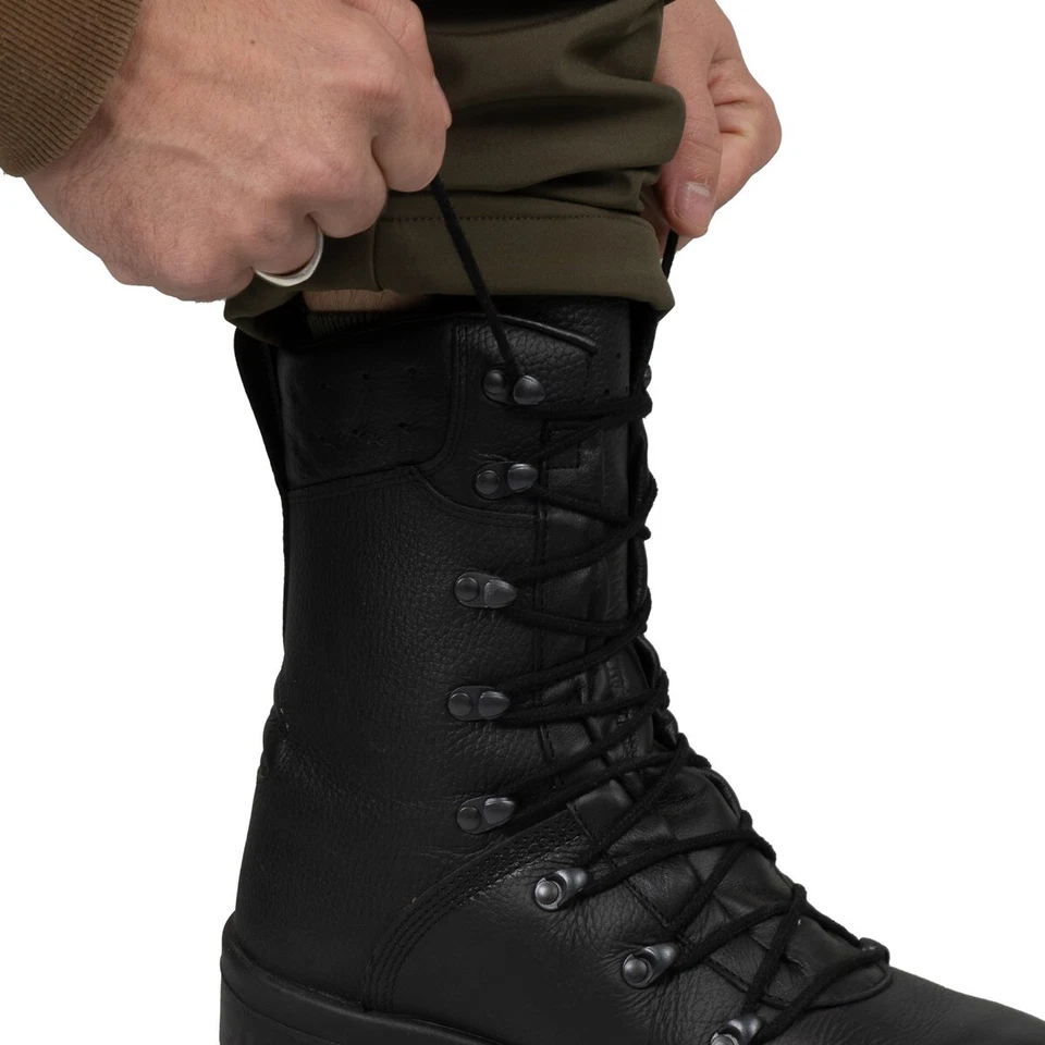 Genuine German Army Para Boots  Black Surplus Leather Combat Military UK 4–13 - Image 3 of 4