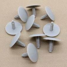 10Pcs Roof Headlining Gray Clip Retainer Fastener For Toyota 904670604808