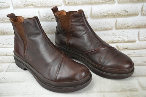 On Casual Company Ankle The Size 38 Uk Leather Womens Eu 5 scarpe Slip Boots Art YRR8qw4