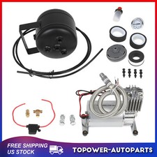 12v 0.5gal Air Tank Compressor Onboard System Kit 150psi For Train Air Horn