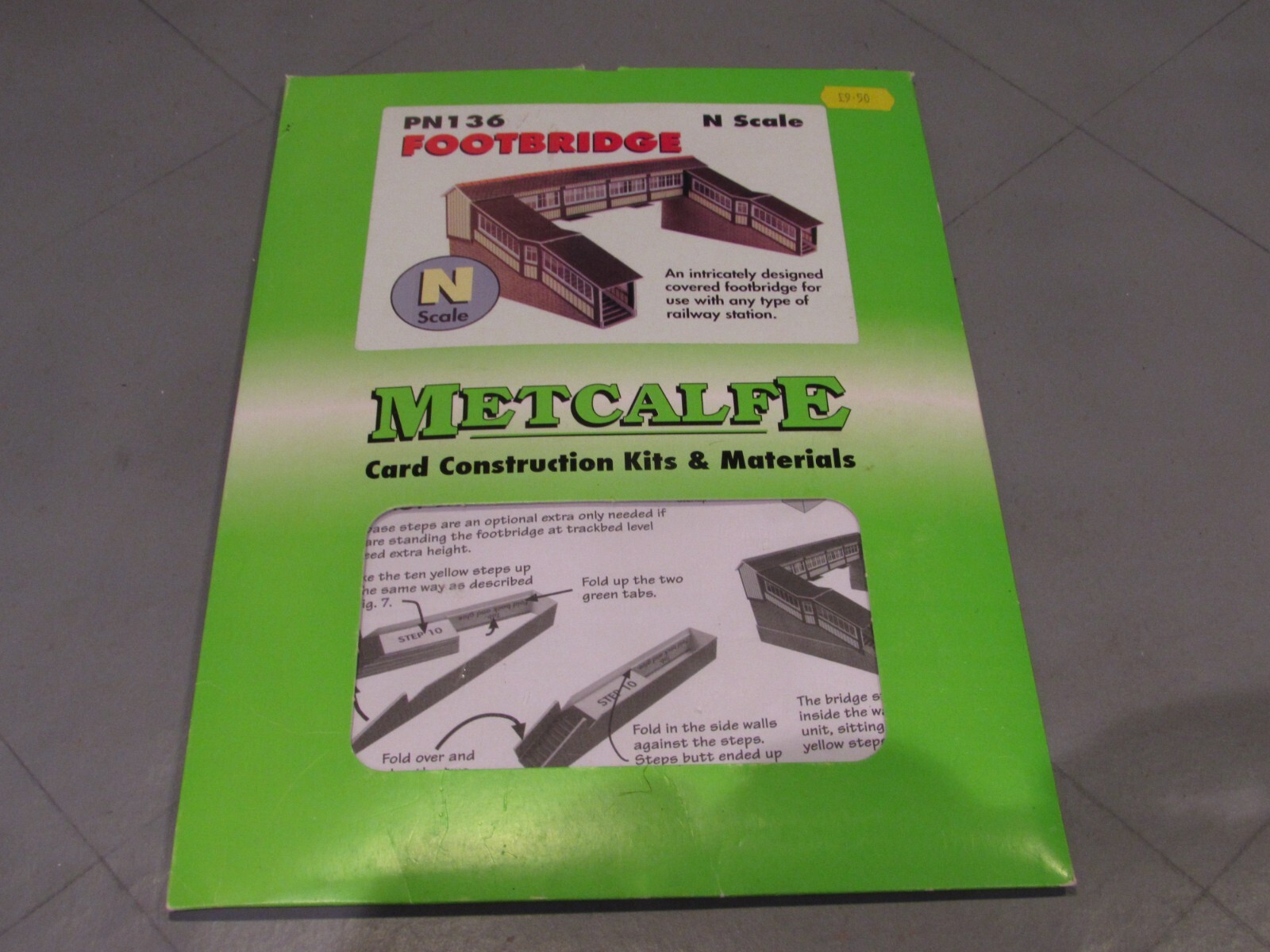 METCALFE N GAUGE PN136 FOOTBRIDGE MODEL KIT eBay