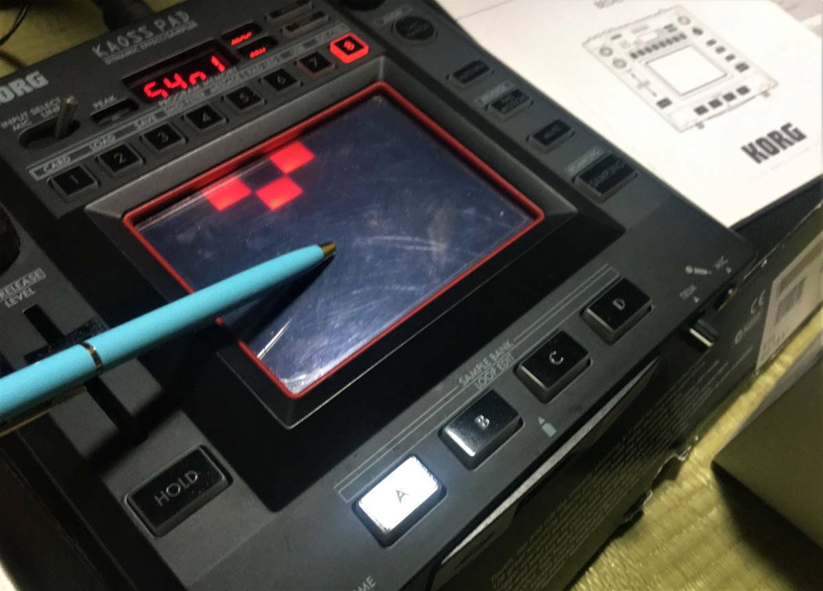 KORG KAOSS PAD KP3 KP-3 Dynamic Effects Sampler with Box