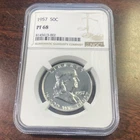 1957 Proof Franklin Half Dollar - NGC PF68