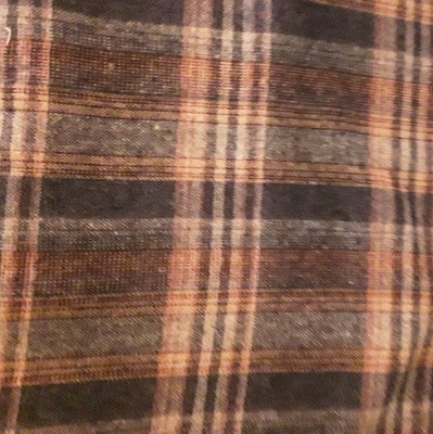 Pendleton Wool Fabric Heather Blue And Brown Plaid 1 Yards Tartan Ebay