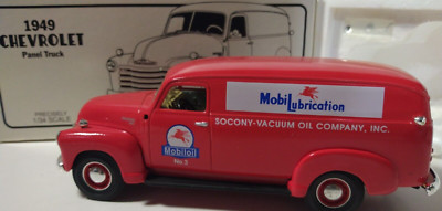 First Gear MOBILOIL MOBIL 1949 Chevy Fuel Panel Truck Socony-Vaccum