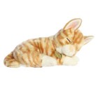 Aurora - Miyoni Tots - 10" Sleepy Orange Tabby Kitten Adorable Stuffed Animal