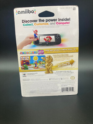 Amiibo Super Mario - Mario Gold - WIU - Accessoire Occasion Pas Cher