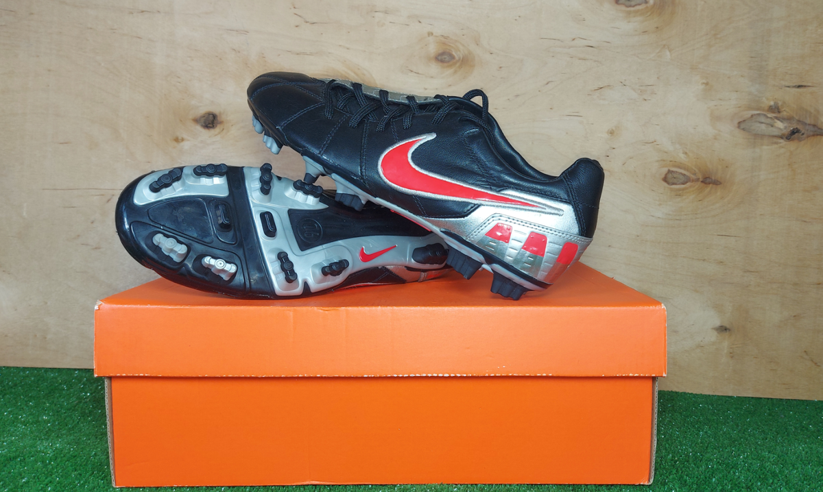 Nike Total90 Shoot III L-FG 385401-061 Black boots Cleats mens