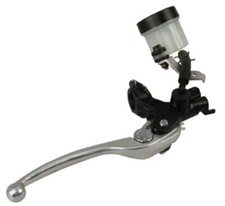 MCBS19 NISSIN POMPA FRENO ANTERIORE SEMIRADIALE Ø19 LEVA ARGENTO