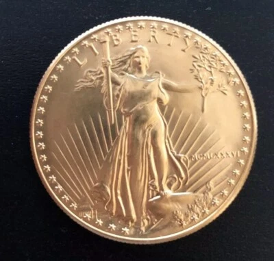 ETATS-UNIS OR 50 DOLLARS EAGLE 1 Oz - 1 Once USA 1986 MCMLXXXVI - Photo 1/2