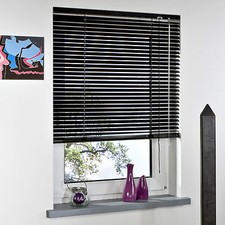 Aluminium Jalousie 13 Farben Fenster Türen Rollo Jalousette Auszugslänge 220 cm