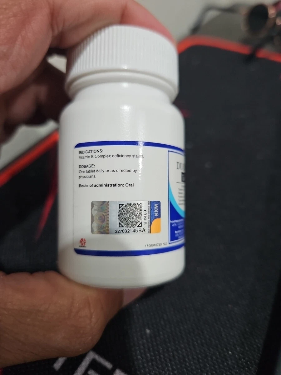 Duobion Vitamin B (6 Bottles) - Thiamine, Riboflavin, B6, B12 & Niacin