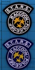 BLACK BLUE RACCOON POLICE PATCH TACTICAL RESIDENT EVIL RPD
