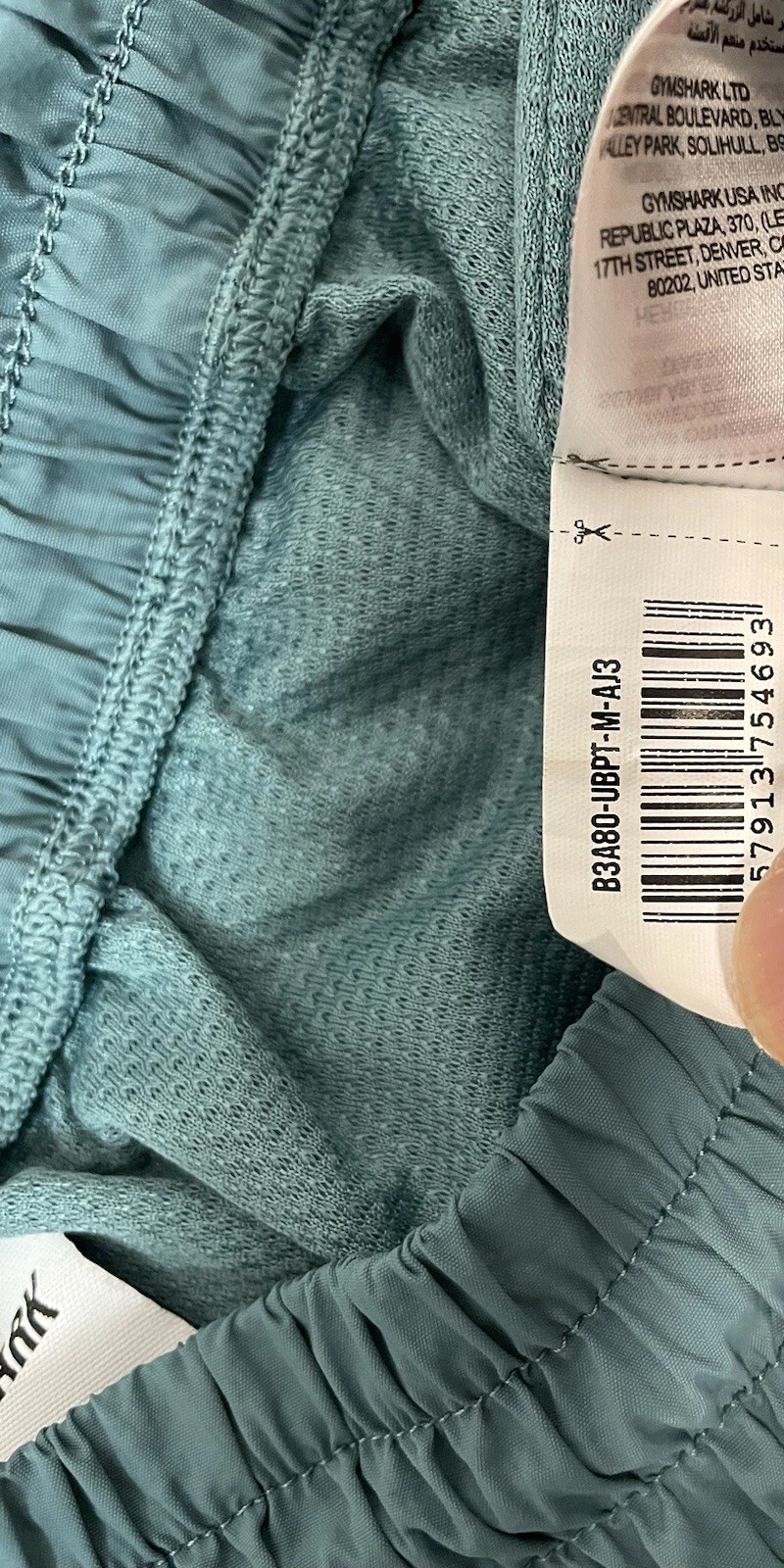 gymshark retake track charred joggers