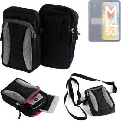 Umhängetasche / Holster für Samsung Galaxy M14 5G Gürteltasche Case Schutz-H?