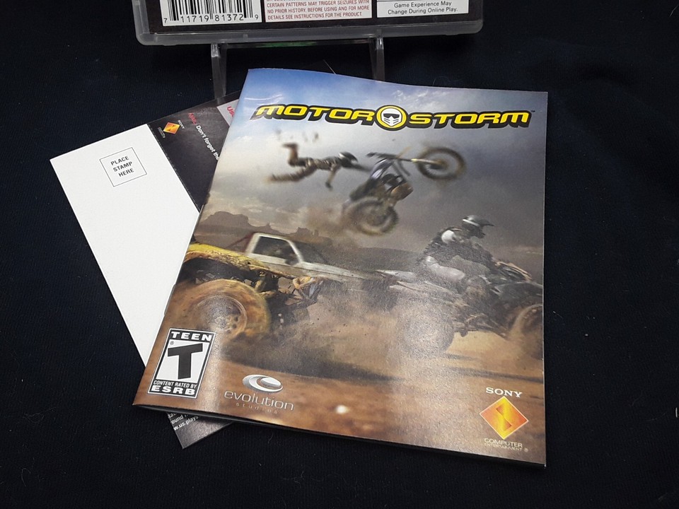 Motor Storm PS3 Motorstorm PlayStation 3 Complete CIB Mint Disc