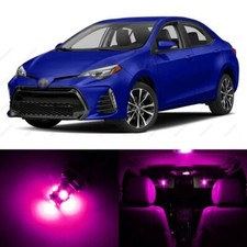 10 X Pink Led Interior Lights Package For 2001 - 2024 Toyota Corolla Pry Tool 10 X Pink Led Interior Lights Package For 2001 - 2024 Toyota Corolla Pry Tool