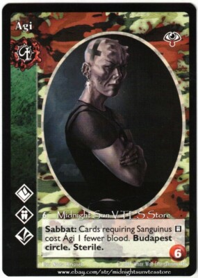 Agi Blood Brothers Lost Kindred 2019 V:TES VTES Vampire CCG