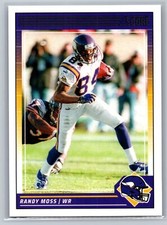 Randy Moss #189 Prices | 2024 Panini Score | Football Cards