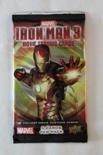 2013 UPPER DECK MARVEL IRON MAN 3 MOVIE TRADING CARDS YOU GET ONE PACK 5 CARDS)