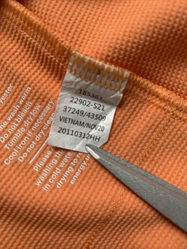 REI Co-op Women’s Coral Orange Junction S/S Full-Zip Cycling Jersey Size S - Picture 8 of 16