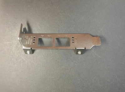 LOW PROFILE BRACKET for Qlogic QLE2672 QLE2662 QLE2692 16GB FC Dual Port