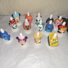 Disney Replacement Sippy Cup Spouts Multicolor with Handles Standard Lids Lot