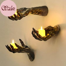 Halloween Decorations Indoor Gothic Decor: Pack of 3 Wall Mounted Hands