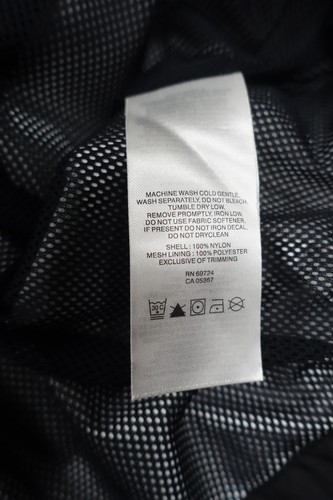 COLUMBIA~MINT!~OMNI-TECH BLACK NYLON MENS XL MESH LINED HOODED WATERPROOF JACKET - Picture 11 of 12