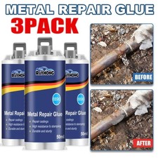 3Pcs Liquid Metal Filler, Metal Repair Gel Paste A&B, Metal Bonding Repair Paste
