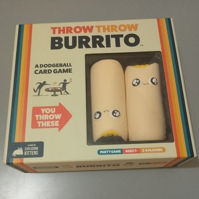 Wurfwurf Burrito Völkerball Kartenspiel komplett explodierende Kätzchen Familienfeier