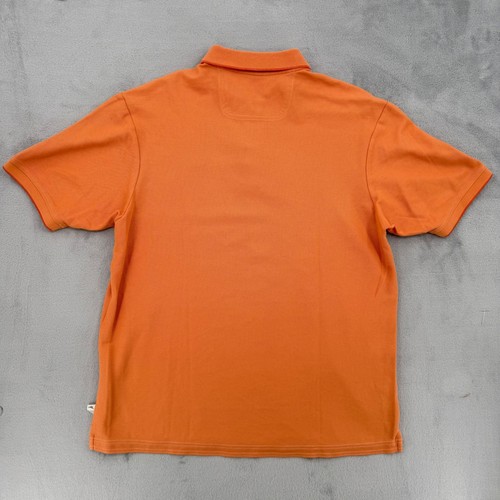 Tommy Bahama orangefarbenes kurzärmliges Poloshirt für Herren Delphin-Logo Größe Large - Bild 6 von 13