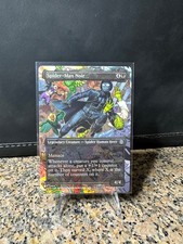Spider-Man Noir (Borderless) #204 (NM) Spiderman SPM Magic MTG