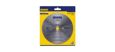 Circular Saw Blade, 6-1/2 in Dia, 5/8 in Arbor, 140-Teeth, HCS Cutting Edge