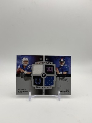 2007 Upper Deck Ultimate Peyton Eli Manning Dual Jersey 69/75 UDM-13
