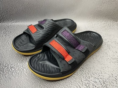 HOKA ONE ORA Unisex LUXE Castlerock Fiesta Sandalen Recovery Slides Größe M 14