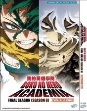 Boku no Hero Academia Final Season 8 Anime Series DVD English Dubbed
