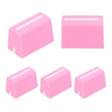 Universal Fader Knobs, Pink Mixer Fader Caps Rubber for DJ Console, 5Pcs