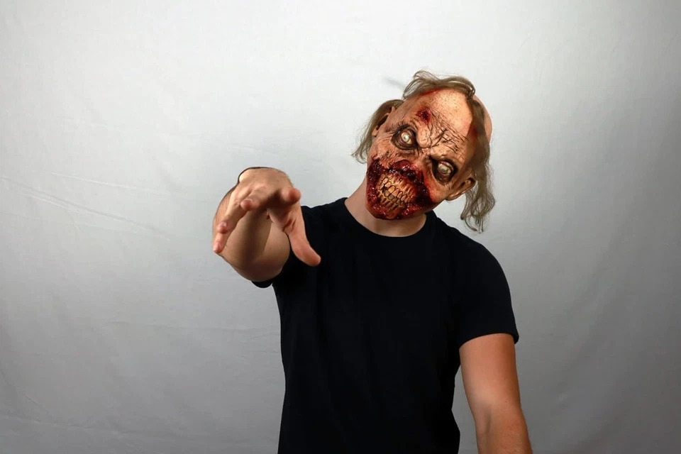 Handmade Latex Zombie Mask by Zombies Line - Image 4 of 4