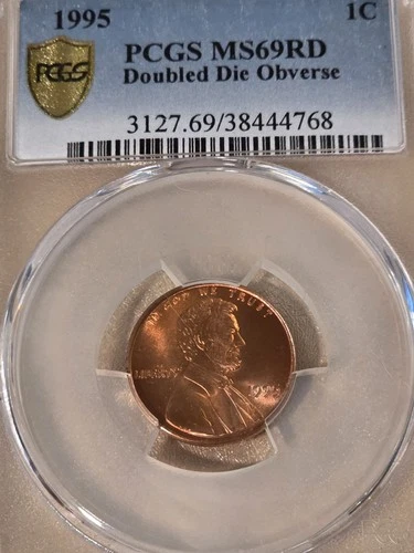 1995 Cent PCGS MS69RD DDO. BEAUTIFUL GEM.Great Eye Appeal and Luster