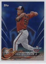 2018 Topps Opening Day Rainbow Blue Foil Jeremy Hellickson #180 05v0