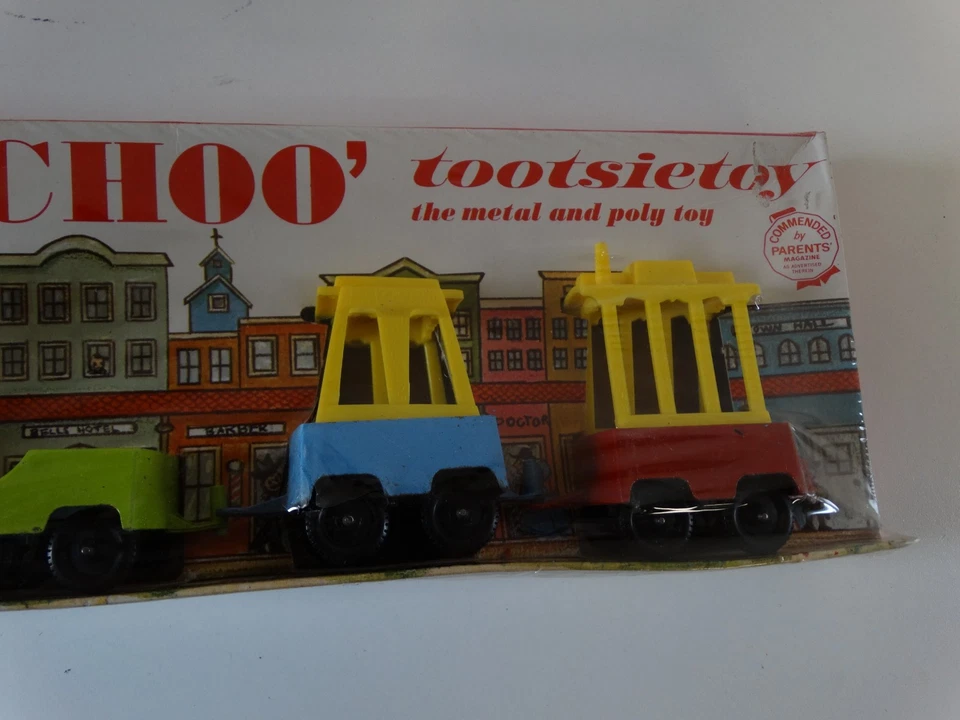 Tootsietoy "Choo-Choo" Train Metal and Poly Toy 1966 - Image 4 of 4