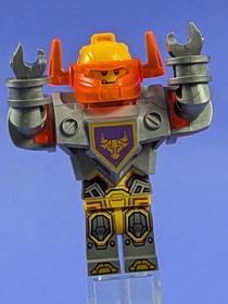LEGO NEXO KNIGHTS Axl - Trans-Neon Orange Visor nex069 70354 70350