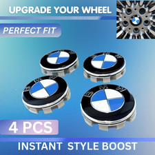 4pcs For Bmw Wheel Center Hub Caps Logo Badge Emblem 68mm Free Shipping