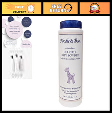 Talc-Free Baby Powder with Pure Cornstarch Aloe - Gentle, Delicate Skin Care