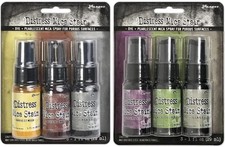 Tim Holtz Distress Mica Stain 2022 Limited Edition - Halloween Set 3  Set 4 -