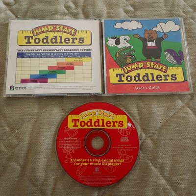 JumpStart Toddlers CD 1996 Educational Learning System 14 Sing-Along Songs