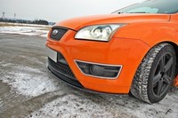Maxton Design Frontlippe V.2 Passend FüR Ford Focus ST Mk2 Schwarz Hochglanz