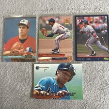 4 GREG COLBRUNN RC lot 1991 Topps Stadium Club 1992 Fleer Ultra Classic EXPOS
