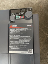 Mitsubishi FR-E820-5.5K-1 Inverter US Free TAX Removed From The Working Machine
